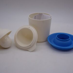 Tupperware Chini Party Knödelei, Knödelformer, Eiformer, weiß blau, NEU – Bild 6