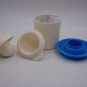 Tupperware Chini Party Knödelei, Knödelformer, Eiformer, weiß blau, NEU – Bild 7