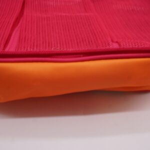 Tupperware Kulturbeutel Kosmetiktasche zum Aufhängen Orange Pink Punkte NEU – Bild 6
